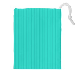 Turquoise - Drawstring Pouch (4XL)