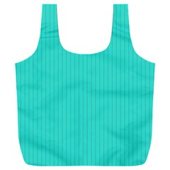 Turquoise - Full Print Recycle Bag (XXL)