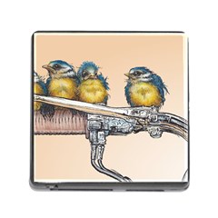 Biker Chicks - Colourglide - By Larenard Memory Card Reader (square 5 Slot)