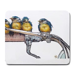 Biker Chicks - By Larenard Large Mousepads by LaRenard