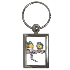 Biker Chicks - By Larenard Key Chain (rectangle) by LaRenard