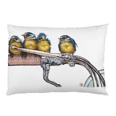 Biker Chicks - By Larenard Pillow Case (two Sides) by LaRenard