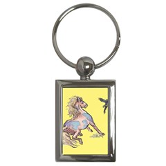 Unexpected Guests - By Larenard Key Chain (rectangle)