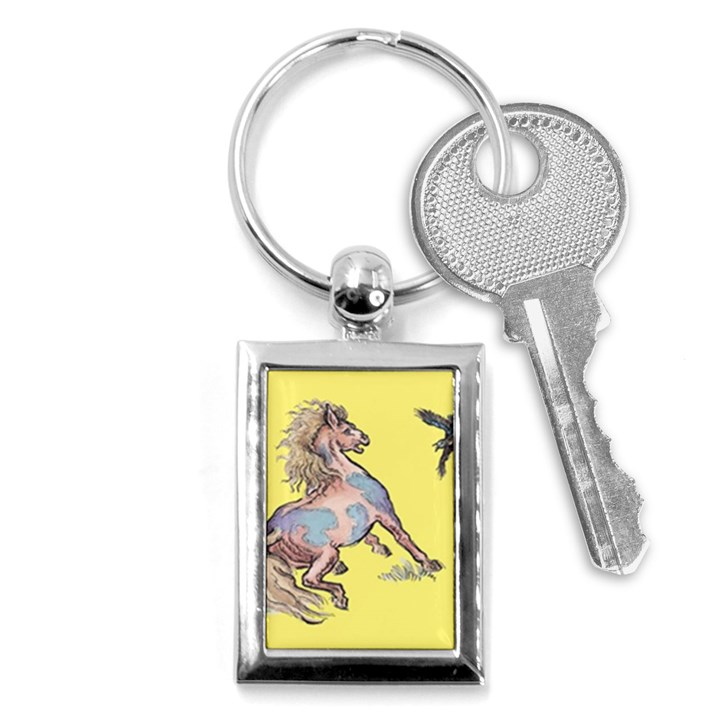 Unexpected guests - by LaRenard Key Chain (Rectangle)