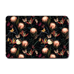 Seamless Garden Pattern Small Doormat  by designsbymallika