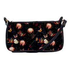 Seamless Garden Pattern Shoulder Clutch Bag by designsbymallika