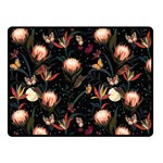 Seamless Garden Pattern Fleece Blanket (Small) 50 x40  Blanket Front