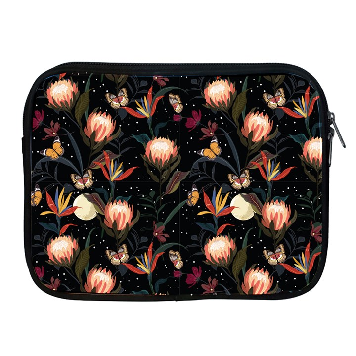 Seamless Garden Pattern Apple iPad 2/3/4 Zipper Cases