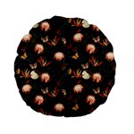 Seamless Garden Pattern Standard 15  Premium Flano Round Cushions Front