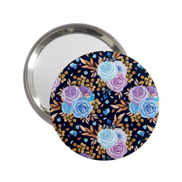 Rose Flower Pattern 2.25  Handbag Mirrors