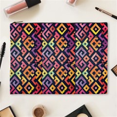 Square Pattern 2 Cosmetic Bag (xl) by designsbymallika