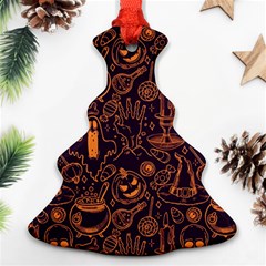 Halloween Pattern 5 Ornament (christmas Tree)  by designsbymallika