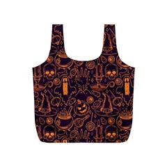 Halloween Pattern 5 Full Print Recycle Bag (s) by designsbymallika