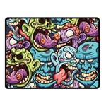 Halloween Love Fleece Blanket (Small) 50 x40  Blanket Front