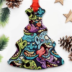 Halloween Love Ornament (christmas Tree)  by designsbymallika