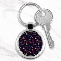 Chritmas 2 Key Chain (round) by designsbymallika