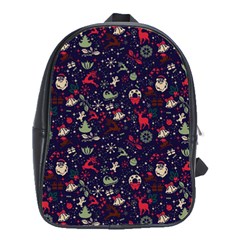 Chritmas 2 School Bag (large) by designsbymallika