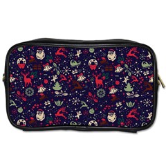 Chritmas 2 Toiletries Bag (two Sides) by designsbymallika