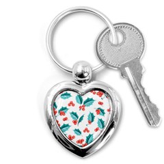 Chritmas 1 Key Chain (heart) by designsbymallika