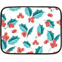 Chritmas 1 Fleece Blanket (mini) by designsbymallika