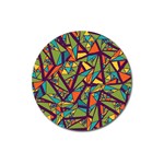 Aabstract Art Magnet 3  (Round) Front