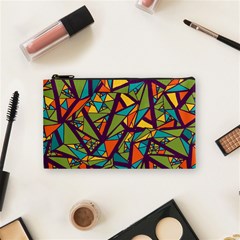 Aabstract Art Cosmetic Bag (small) by designsbymallika