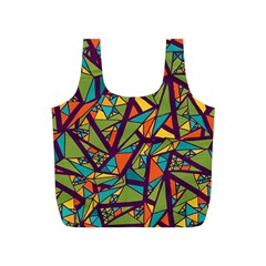 Aabstract Art Full Print Recycle Bag (s) by designsbymallika