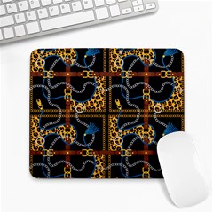 Chains Pattern Large Mousepads by designsbymallika