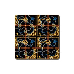 Chains Pattern Square Magnet