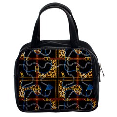 Chains Pattern Classic Handbag (two Sides)