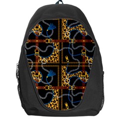 Chains Pattern Backpack Bag by designsbymallika