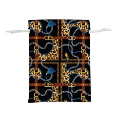 Chains Pattern Lightweight Drawstring Pouch (s) by designsbymallika