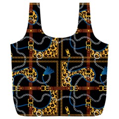 Chains Pattern Full Print Recycle Bag (xxxl) by designsbymallika