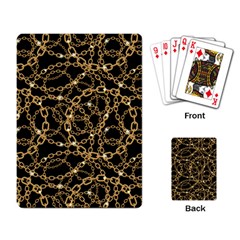 Chains Pattern 4 Playing Cards Single Design (rectangle) by designsbymallika