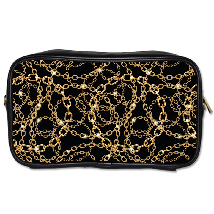 Chains Pattern 4 Toiletries Bag (One Side)