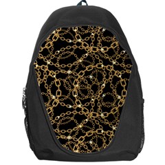 Chains Pattern 4 Backpack Bag by designsbymallika