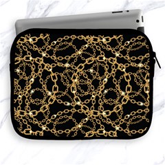 Chains Pattern 4 Apple Ipad 2/3/4 Zipper Cases by designsbymallika