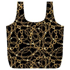 Chains Pattern 4 Full Print Recycle Bag (xxl) by designsbymallika