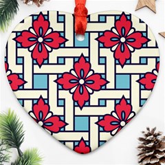 Diwali Pattern Ornament (heart) by designsbymallika