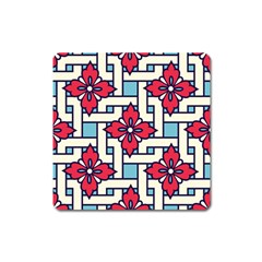 Diwali Pattern Square Magnet