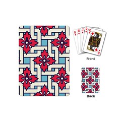 Diwali Pattern Playing Cards Single Design (mini) by designsbymallika