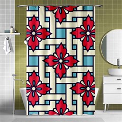 Diwali Pattern Shower Curtain 48  X 72  (small)  by designsbymallika