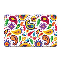 Baatik Print Magnet (rectangular) by designsbymallika