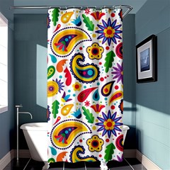 Baatik Print Shower Curtain 36  X 72  (stall)  by designsbymallika