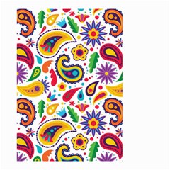 Baatik Print Small Garden Flag (two Sides) by designsbymallika