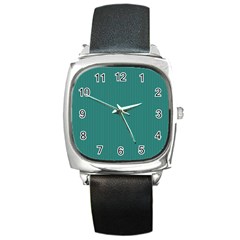 Celadon Green - Square Metal Watch by FashionLane