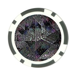 Erosion  Poker Chip Card Guard by MRNStudios