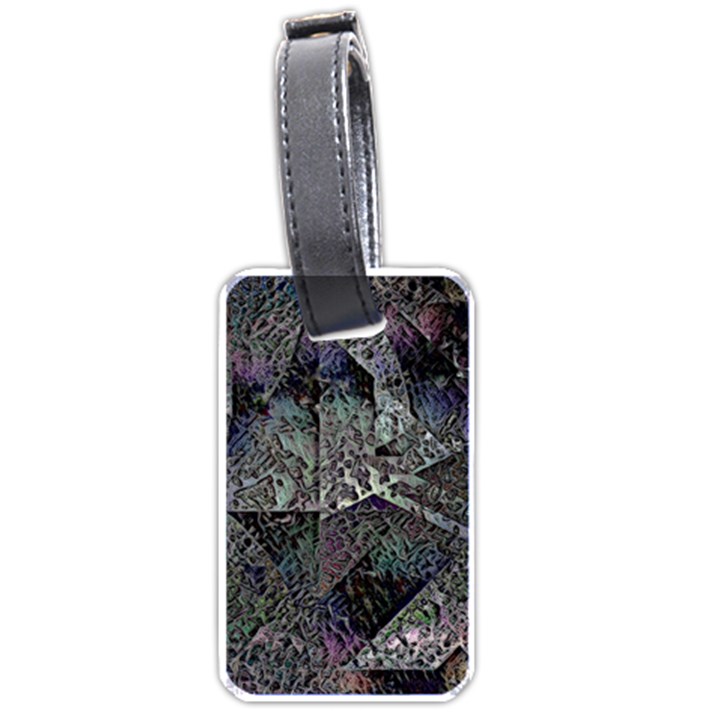 Erosion  Luggage Tag (one side)