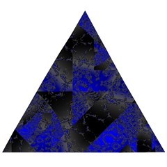 Broken Pavement  Wooden Puzzle Triangle by MRNStudios