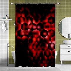 Buzzed Shower Curtain 48  X 72  (small)  by MRNStudios